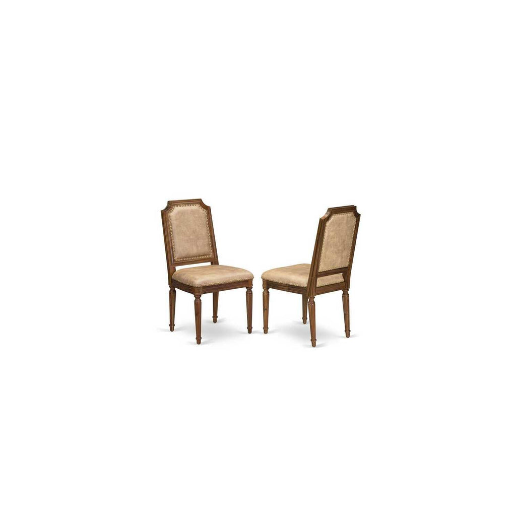 9 Piece Kitchen Table Set with 8 Dark Grey PU Leather Chairs Z946230