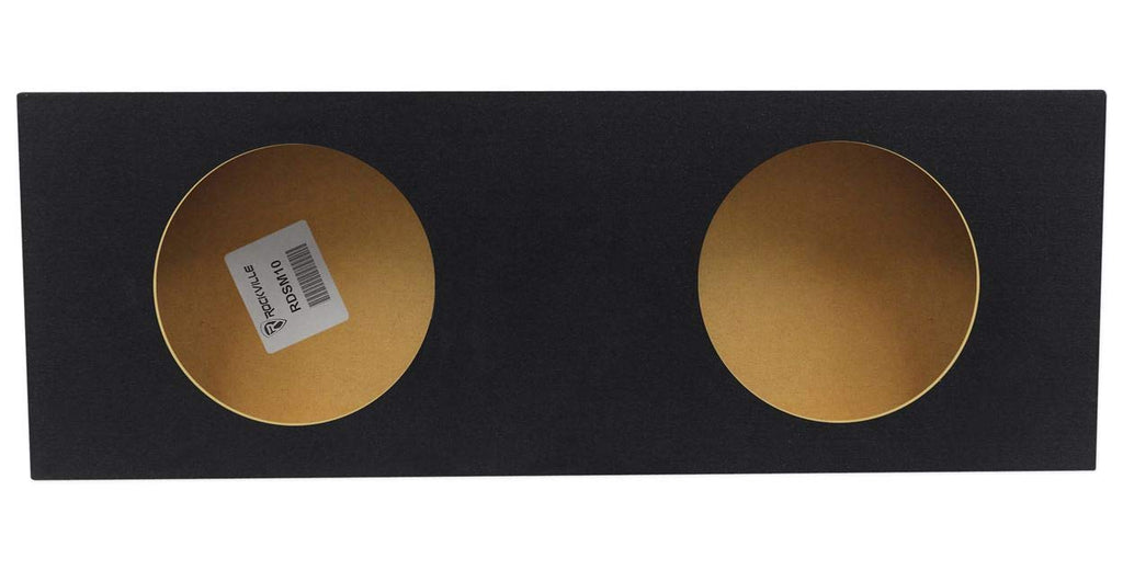 10" Shallow Mount Sealed Car Subwoofer Enclosure G694
