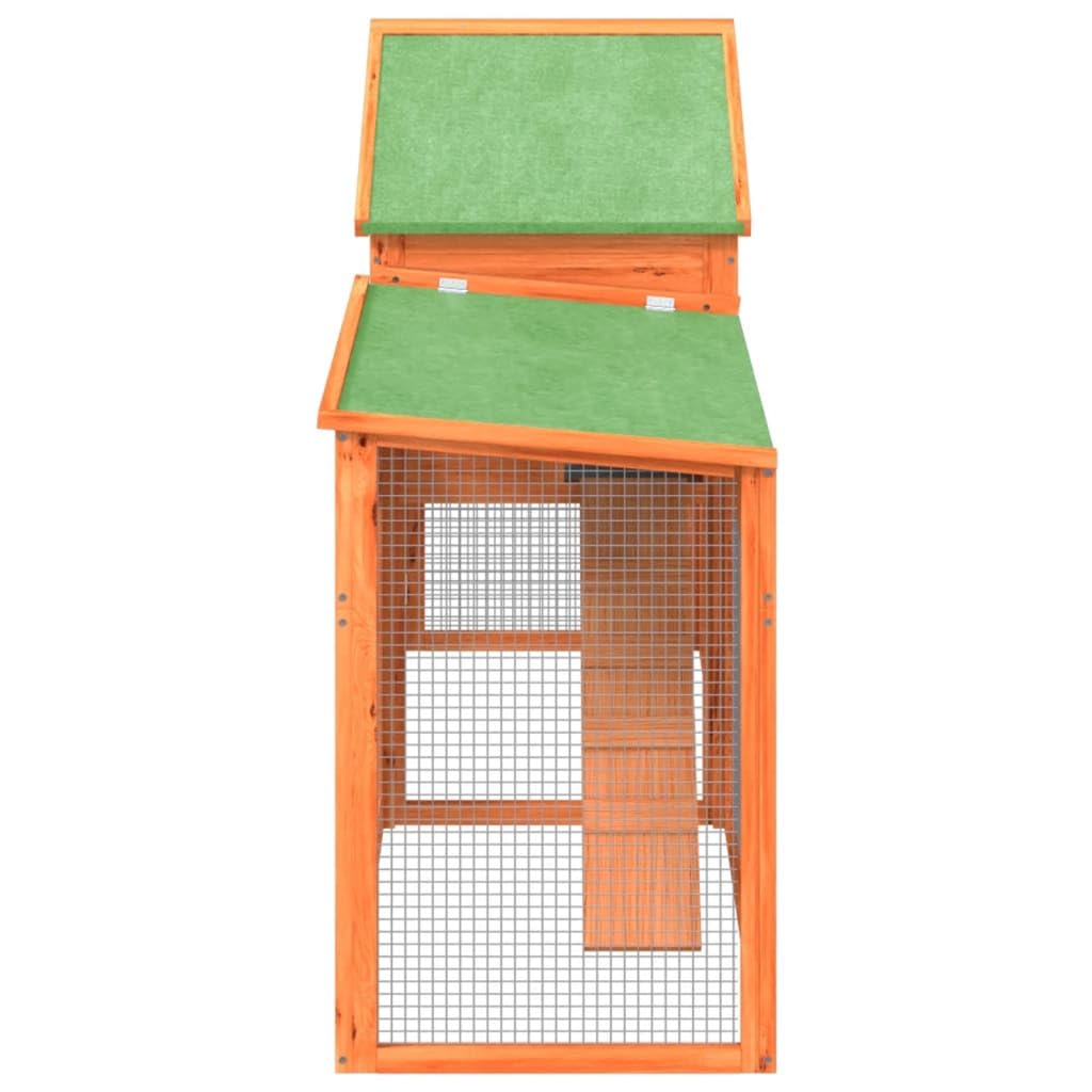 2-Tier Wooden Rabbit Hutch K23129