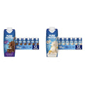 Chocolate and Vanilla Protein Shakes, 30g Protein, 11oz, 12 Pack M2990
