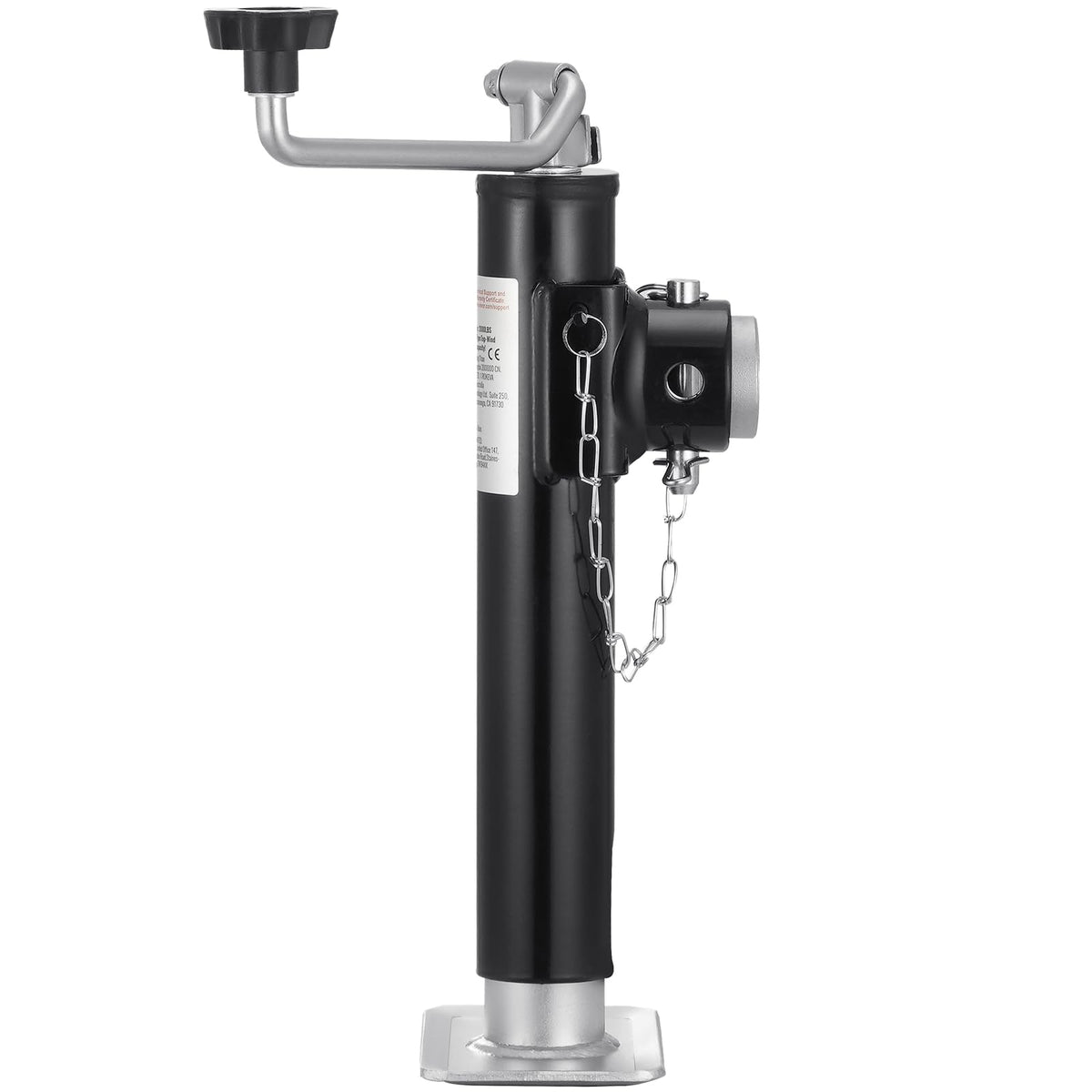 2000 lbs Weld-on Swivel Trailer Jack with Handle M5191