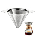 Heat Resistant Reusable Stainless Steel Drip Coffee Filter I4274