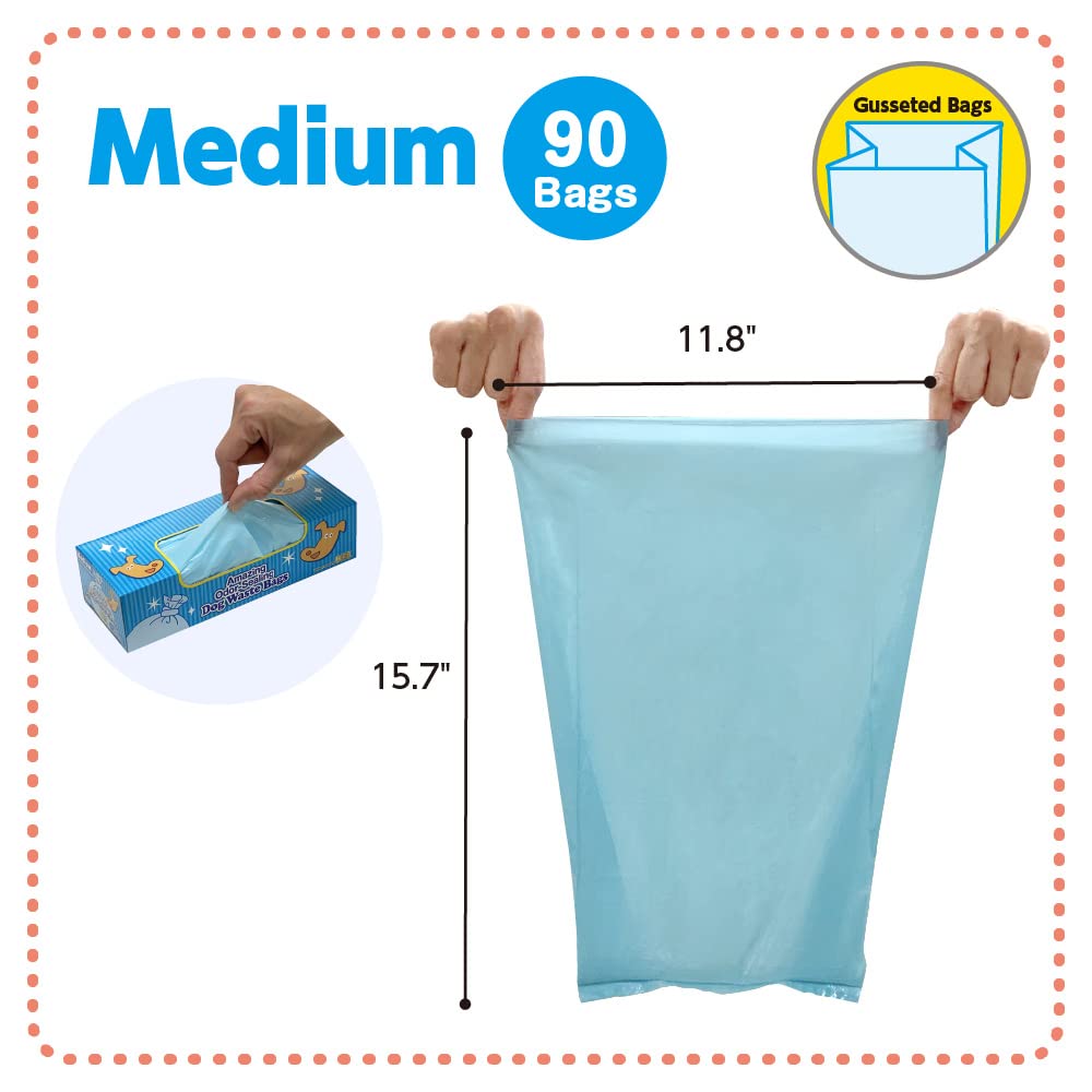 Unscented Dog Poop Bags 180 Count G61319