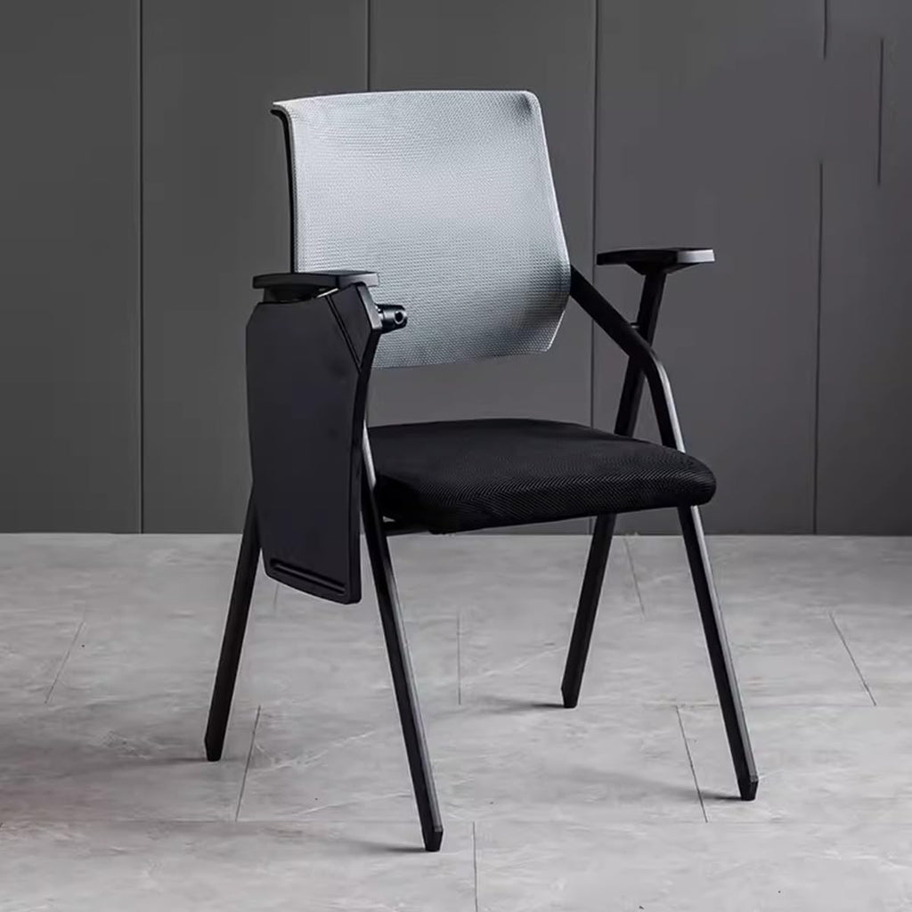 Grey Mesh Conference Chair with Desk F1647