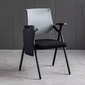 Grey Mesh Conference Chair with Desk F1647