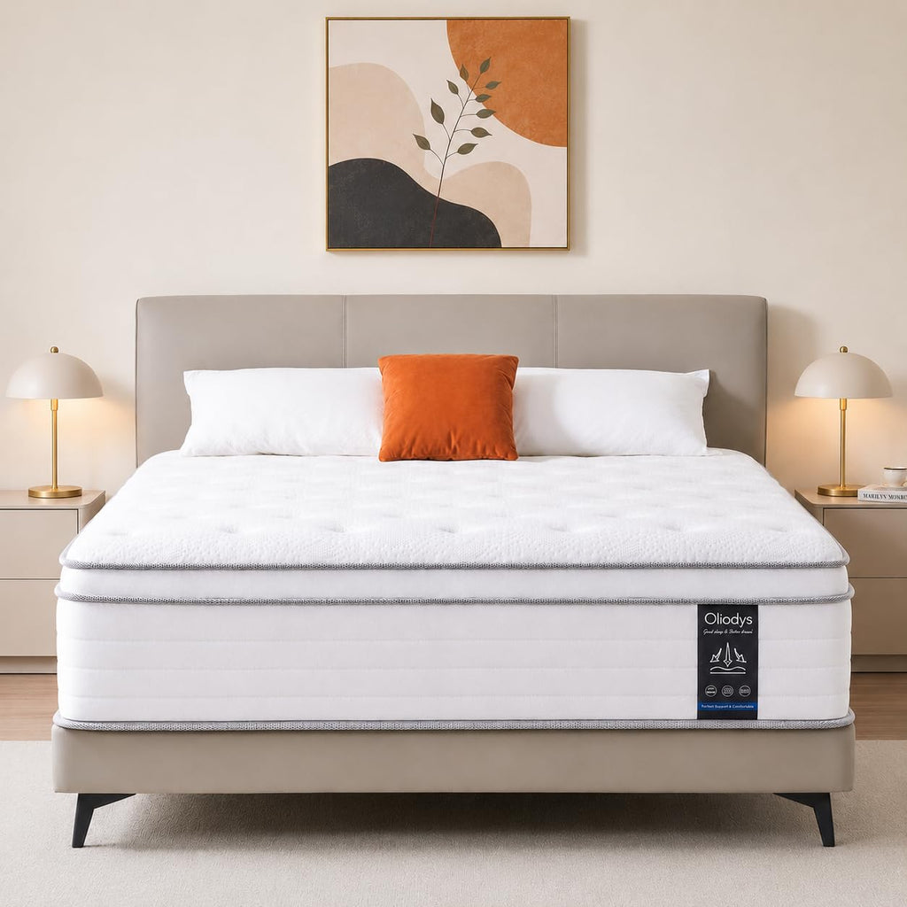12 Inch Medium Firm Hybrid Spring Mattress I3900