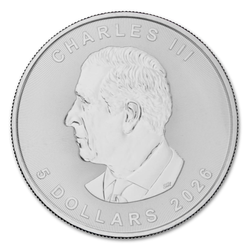 1 oz Canadian Maple Leaf Silver Coins M947