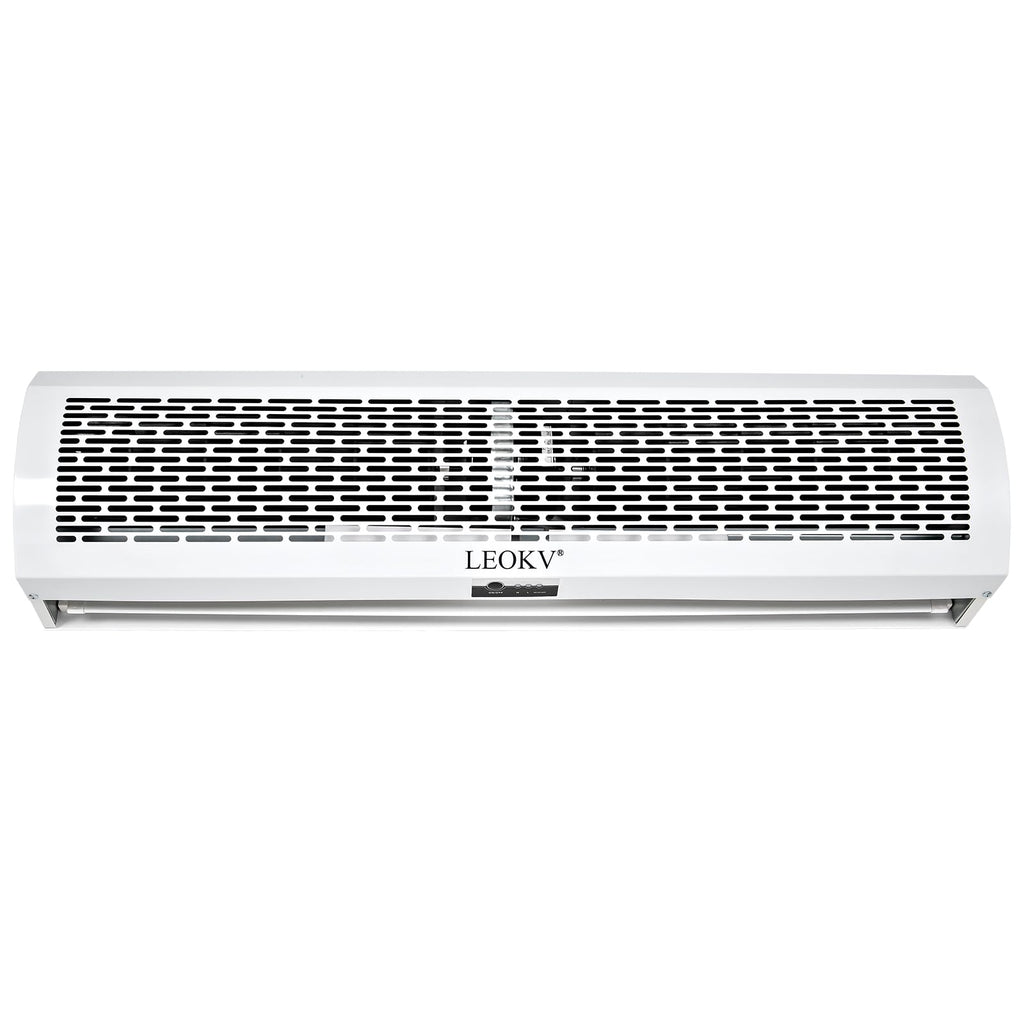 White 36 Inch 2 Speeds Remote Control Air Curtain X756