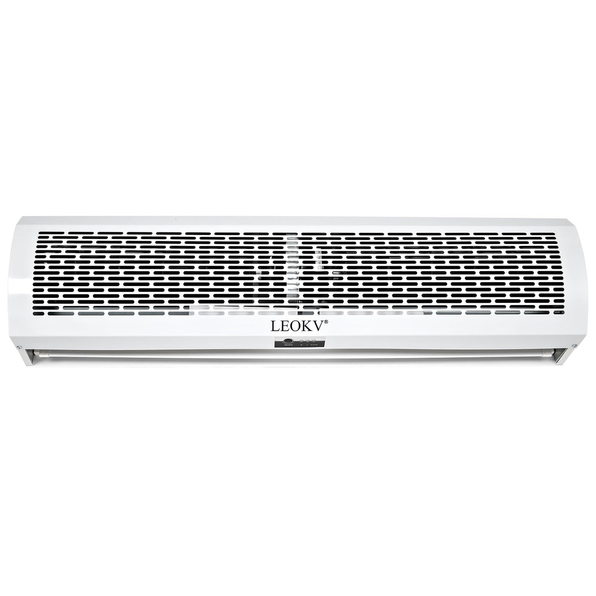 White 36 Inch 2 Speeds Remote Control Air Curtain X756