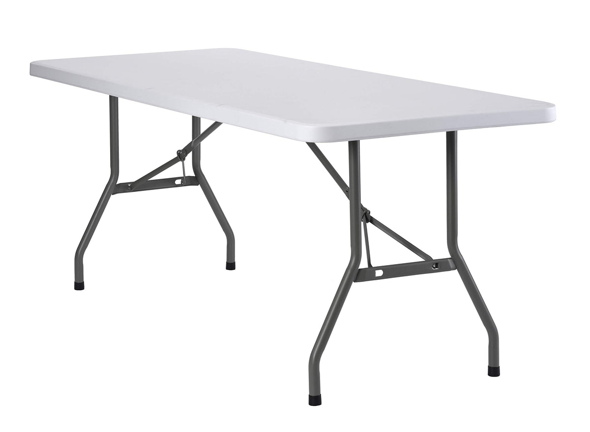 White Folding Utility Table M5310