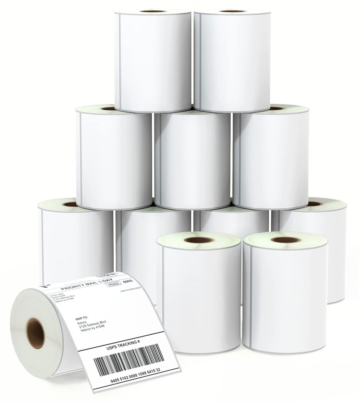 4" x 6" Shipping Thermal Label, 12 Roll/3000 Labels B9449
