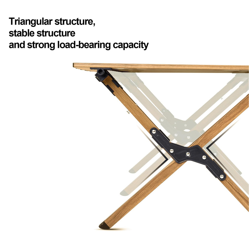 Folding Aluminum Camping Table with Carry Bag I424