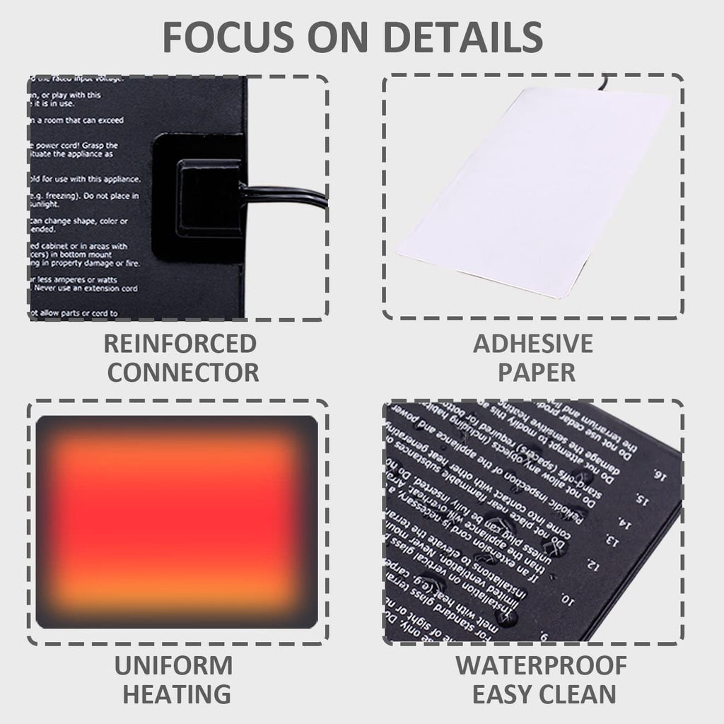 Reptile Heat Pad and UVB Light K41901