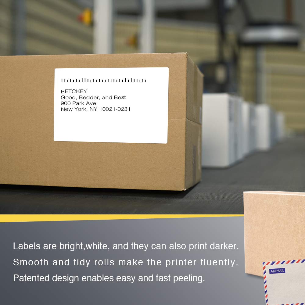 4" x 6" Shipping Thermal Label, 12 Roll/3000 Labels B9449