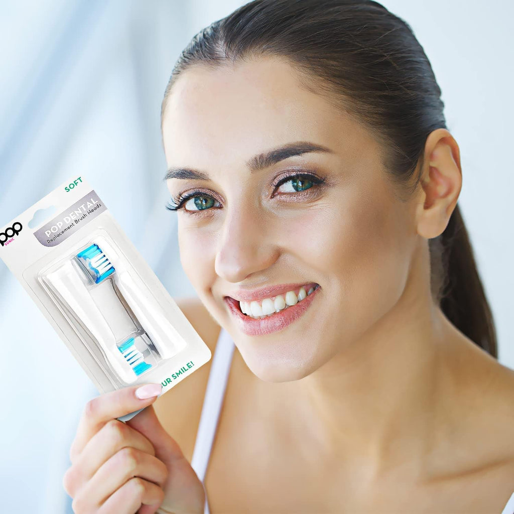 Electric Toothbrush with 2 Replacement Heads W804446