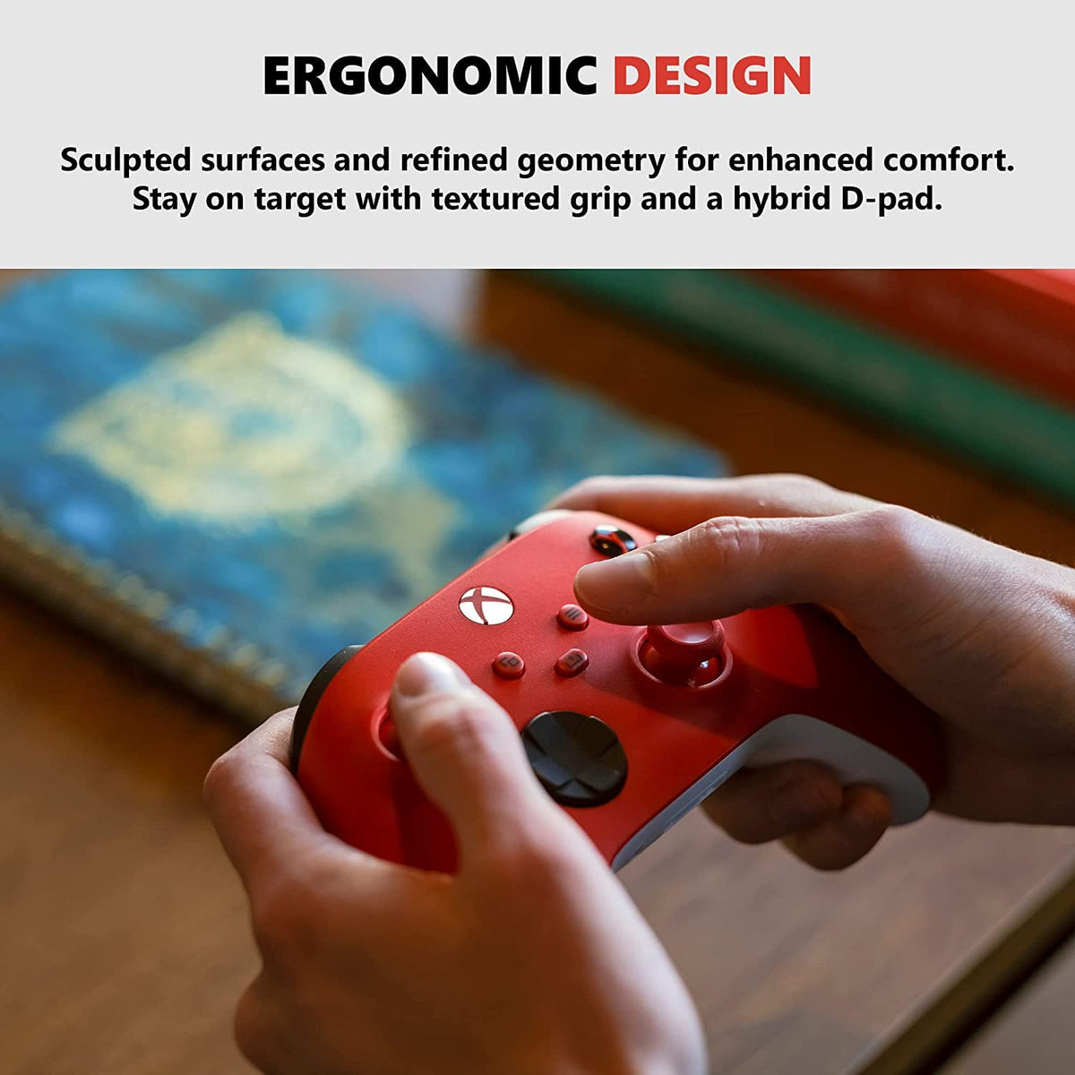 Wireless Gaming Controller Pulse Red V20261