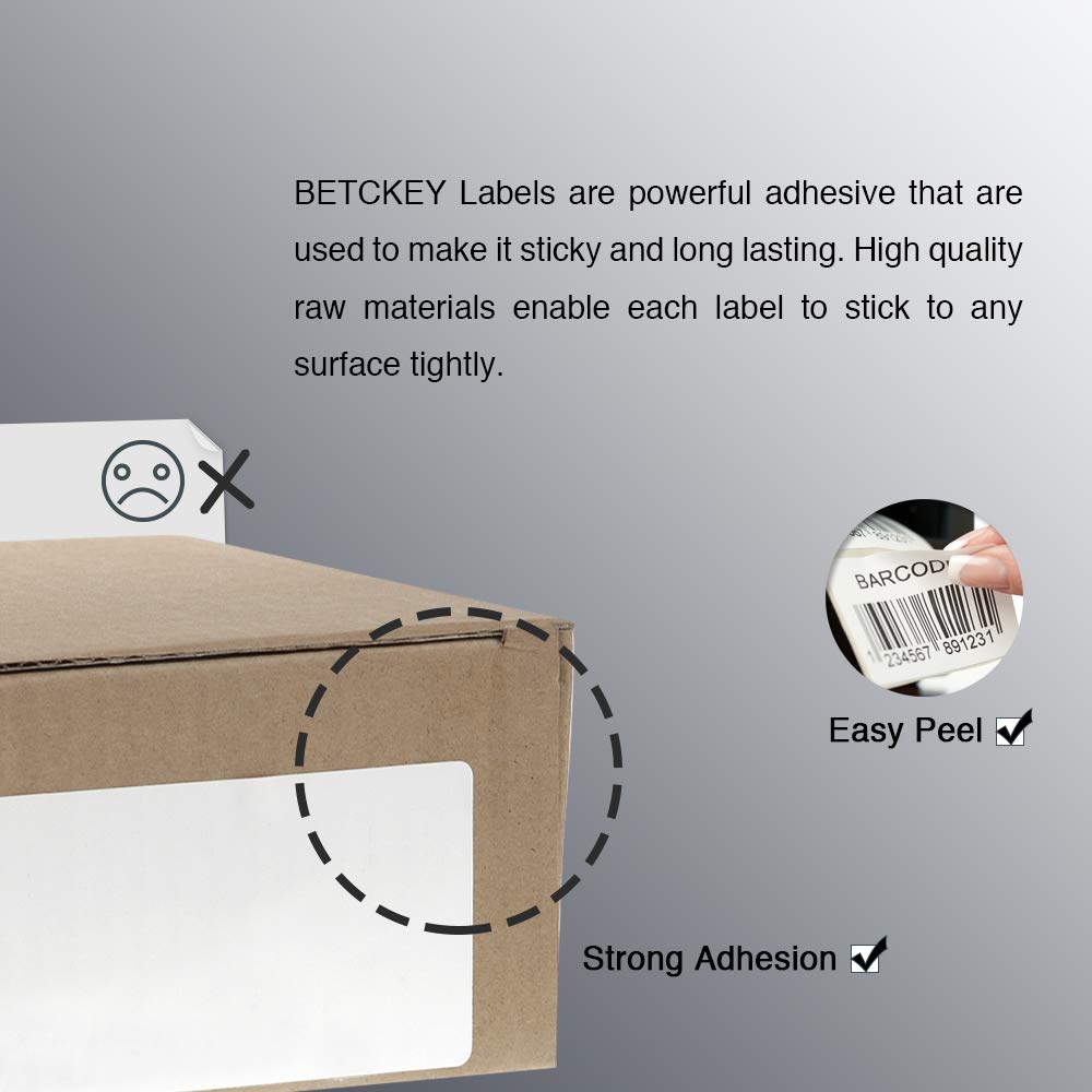 4" x 6" Shipping Thermal Label, 12 Roll/3000 Labels B9449