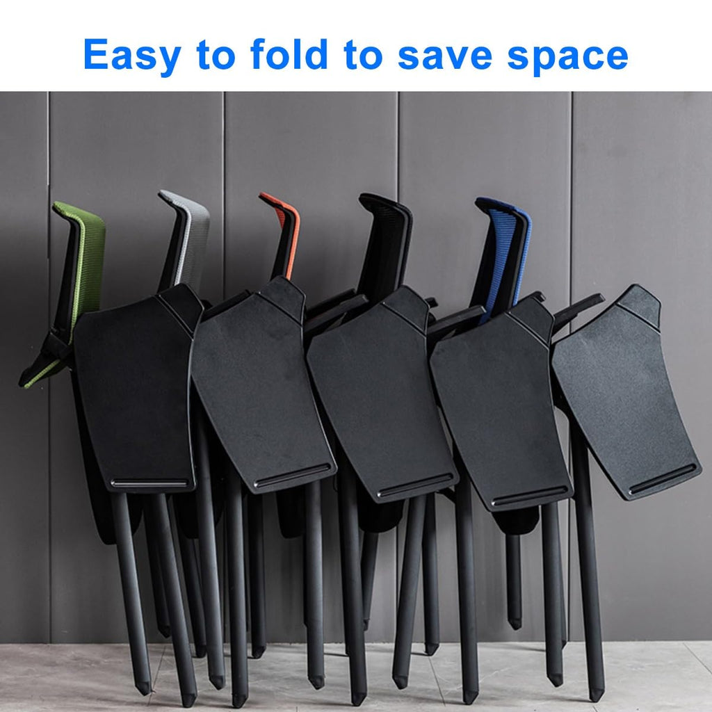 Grey Mesh Conference Chair with Desk F1647