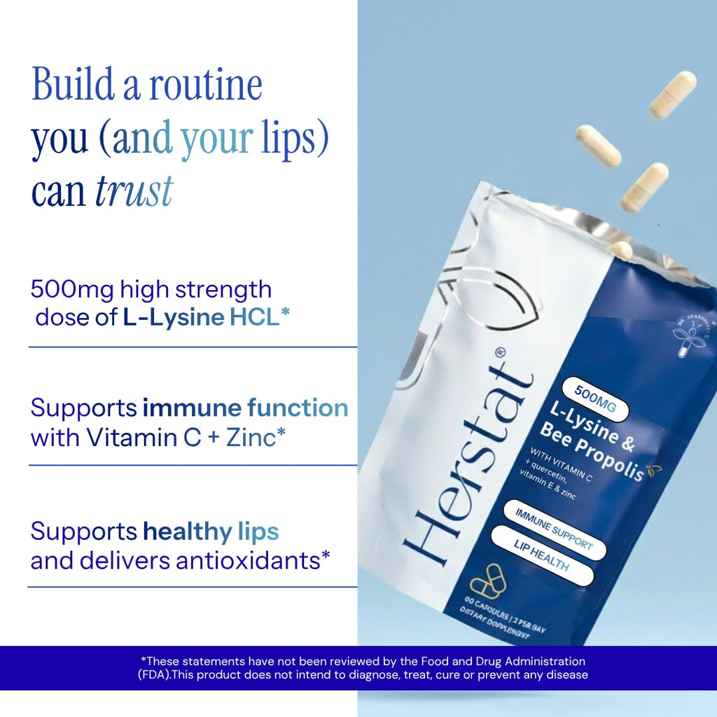 L-Lysine & Propolis with Quercetin, Vitamin C, Vitamin E & Zinc O864
