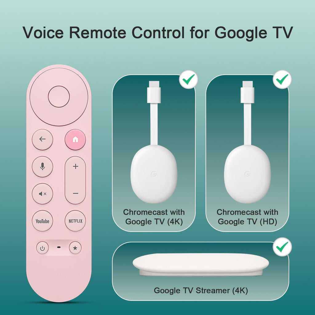 Voice Replacement for Google Chromecast TV Remote B891153