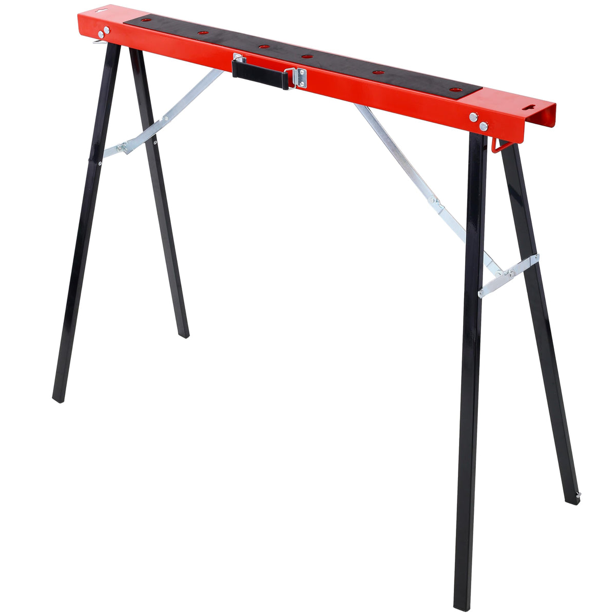2 Pack Folding Heavy Duty Metal Sawhorse 550 Lb Capacity E450