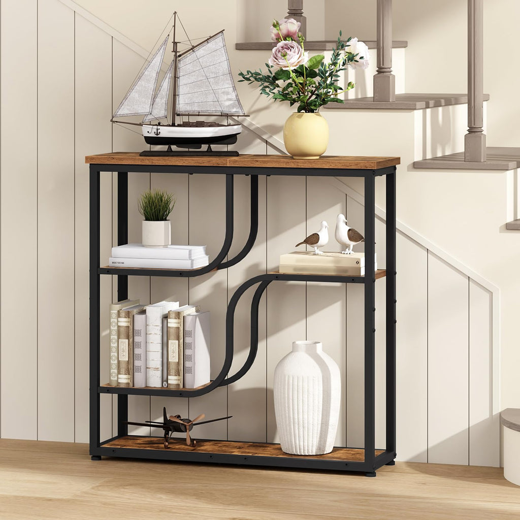 29.5" 5-Tier Narrow Console Table E411