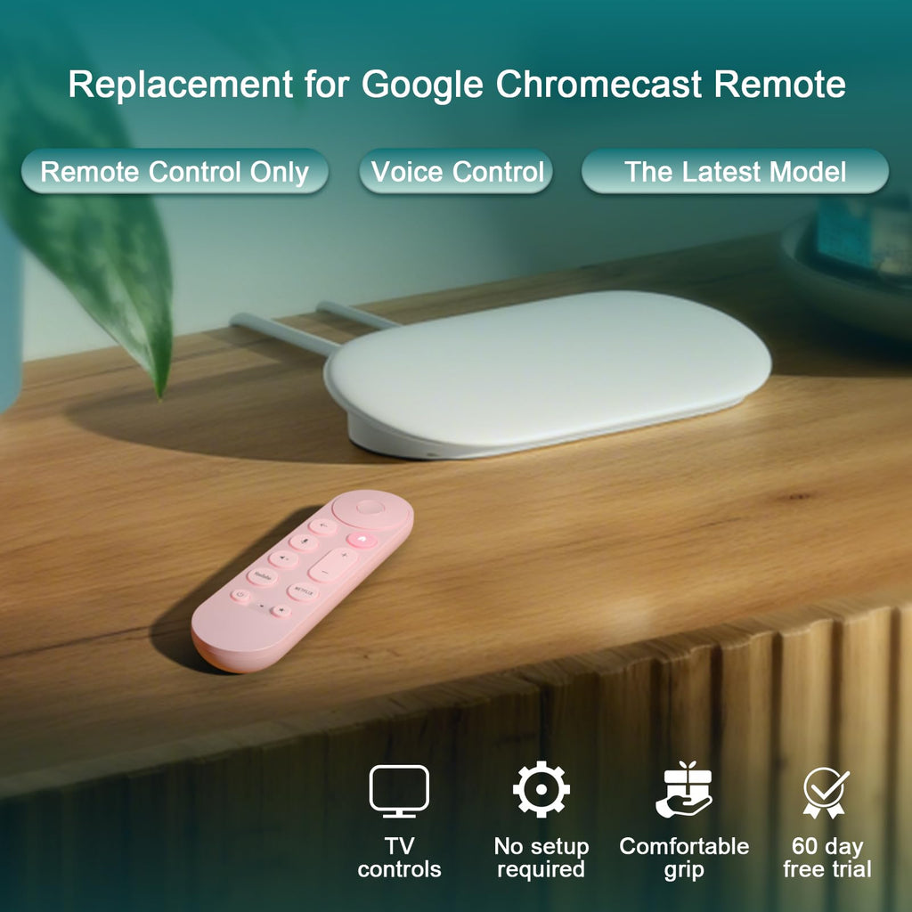 Voice Replacement for Google Chromecast TV Remote B891153