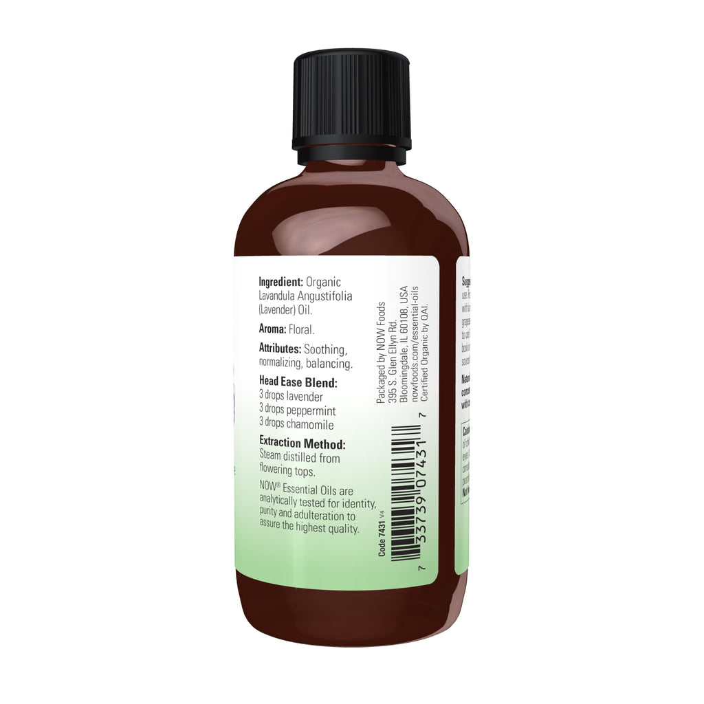 Organic Lavender Steam Distilled Essential Oil 4 fl. oz E77420