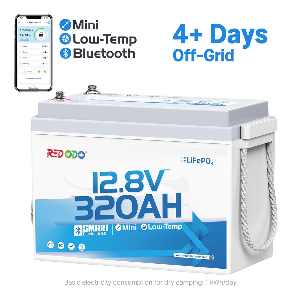 12V 320Ah LiFePO4 Battery W411