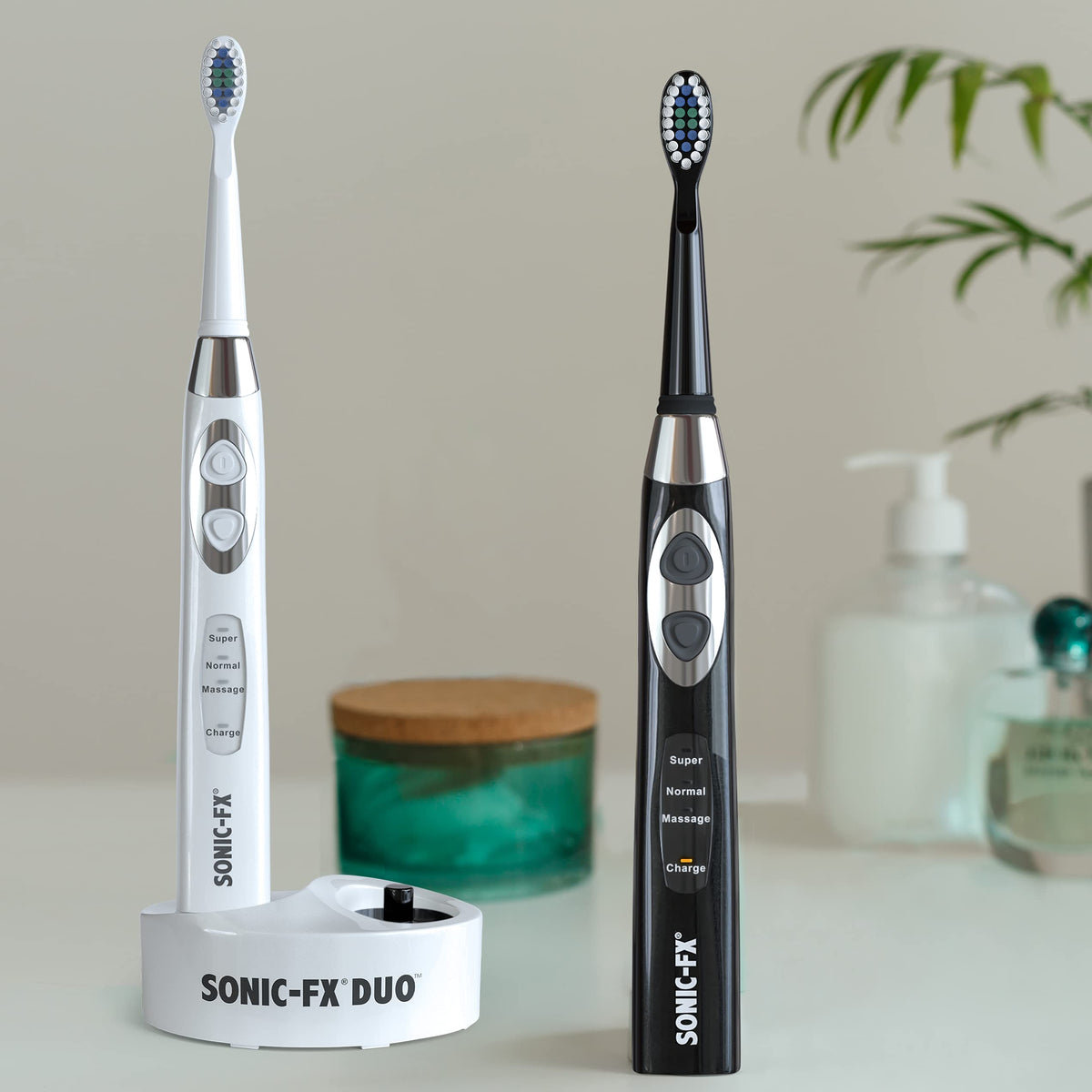 Rechargeable Electric Toothbrush Set with 14 Brush Heads A960