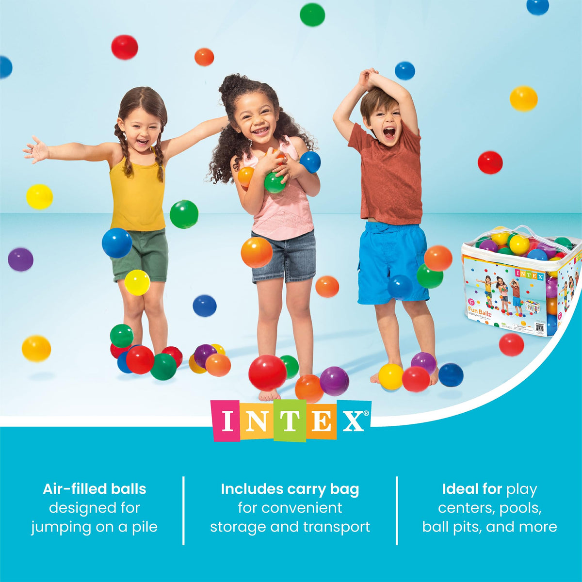 Set of 100 Coloured Balls U262