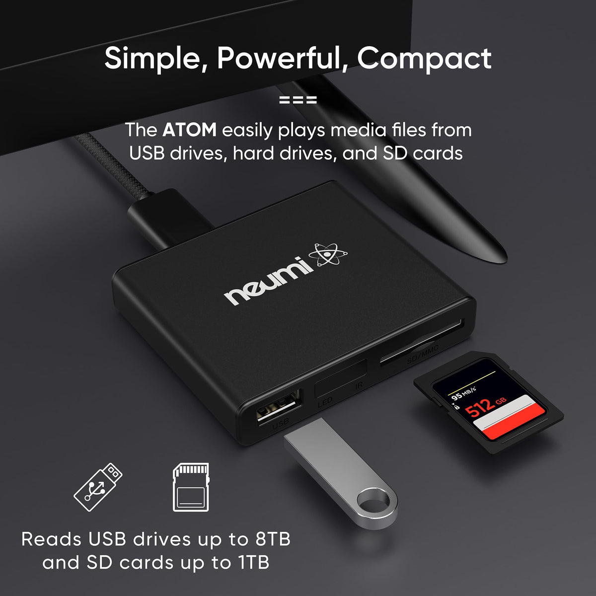 1080P Full-HD Digital Media Player M83603