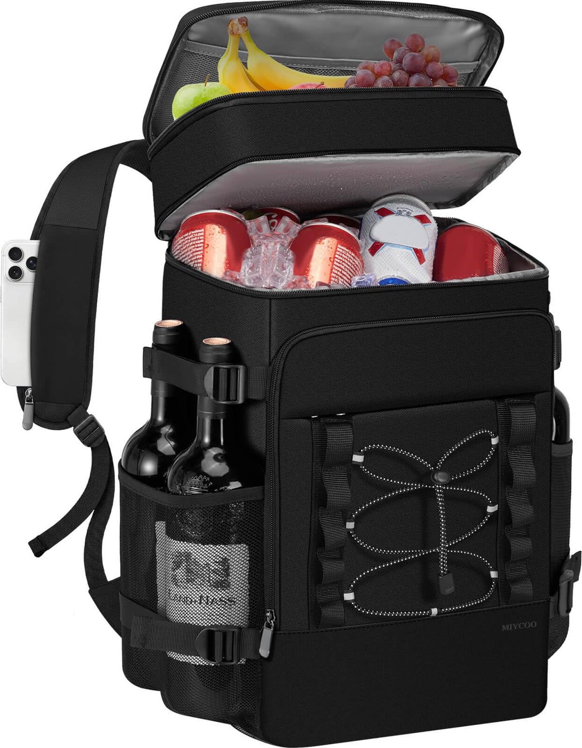 40 Cans Insulated Cooler Backpack O811689