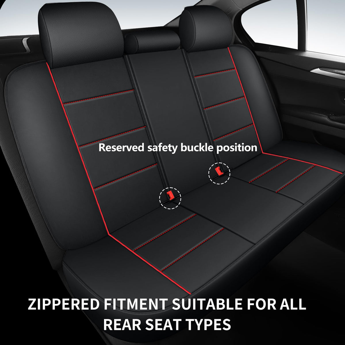 Waterproof Faux Leather Car Seat Cover Q7811