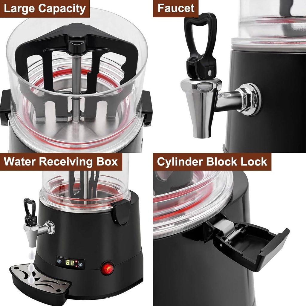 Commercial Stainless Steel Espresso Coffee Machine H440