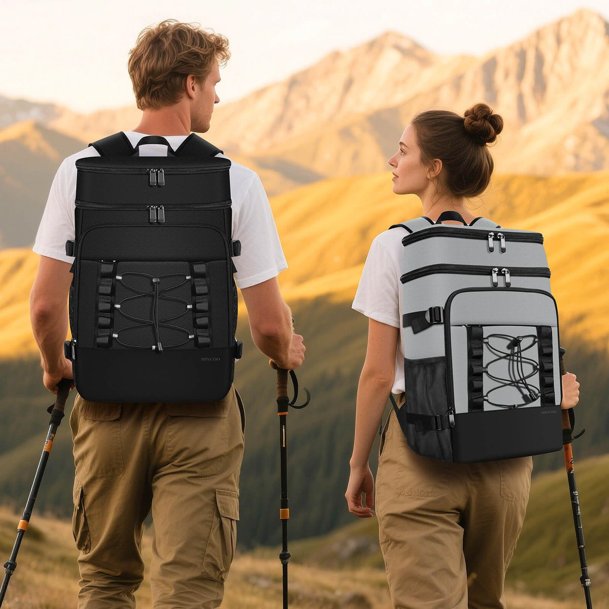 40 Cans Insulated Cooler Backpack O811689