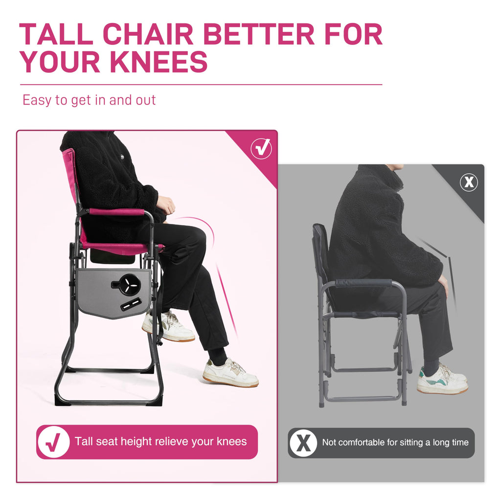 Portable Tall Camping Chair Z159352