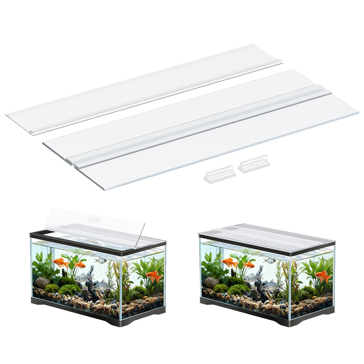 10 Gallon Clear Polycarbonate Aquarium Lid D7152