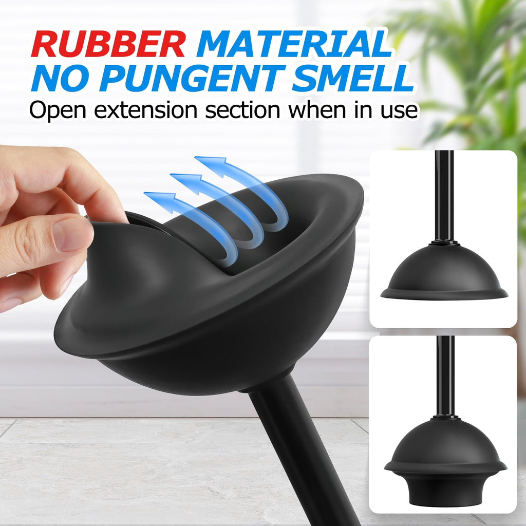 2in1 Toilet Brush and Plunger Set G4869