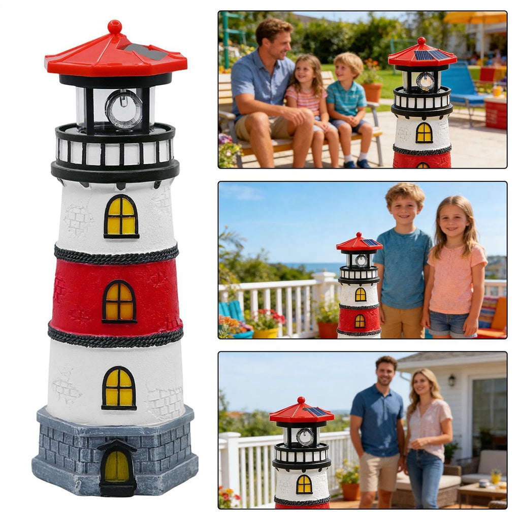 Solar LED Lamp Statue B9816