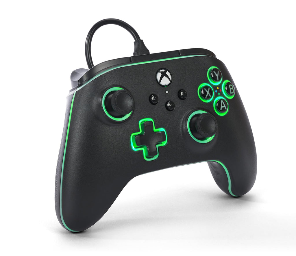 Black Wired Video Game Controller Z743