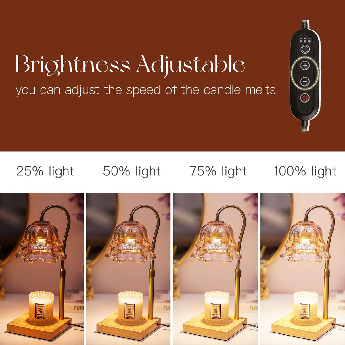 Candle Warmer Lamp with Timer J5607