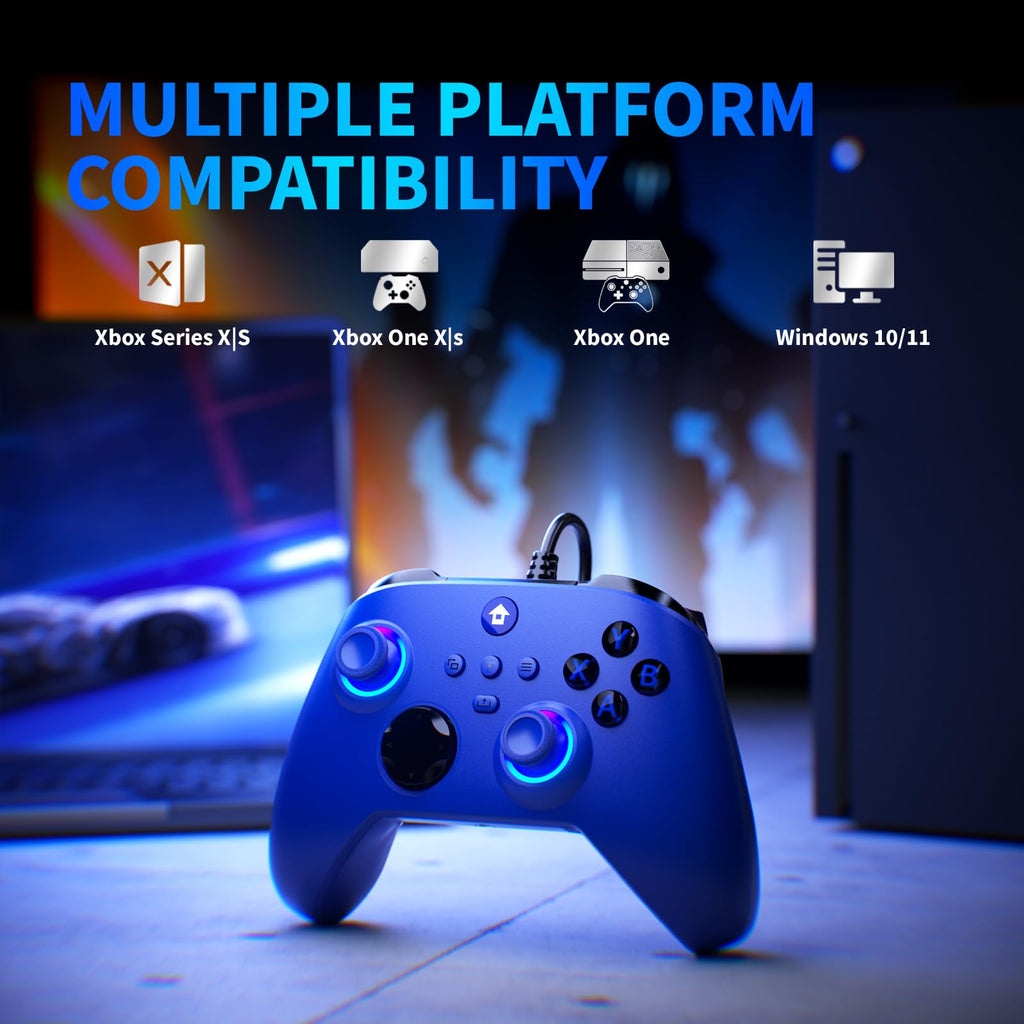 Wired Controller for Xbox One, Xbox Series X/S, Steam, PC T32097