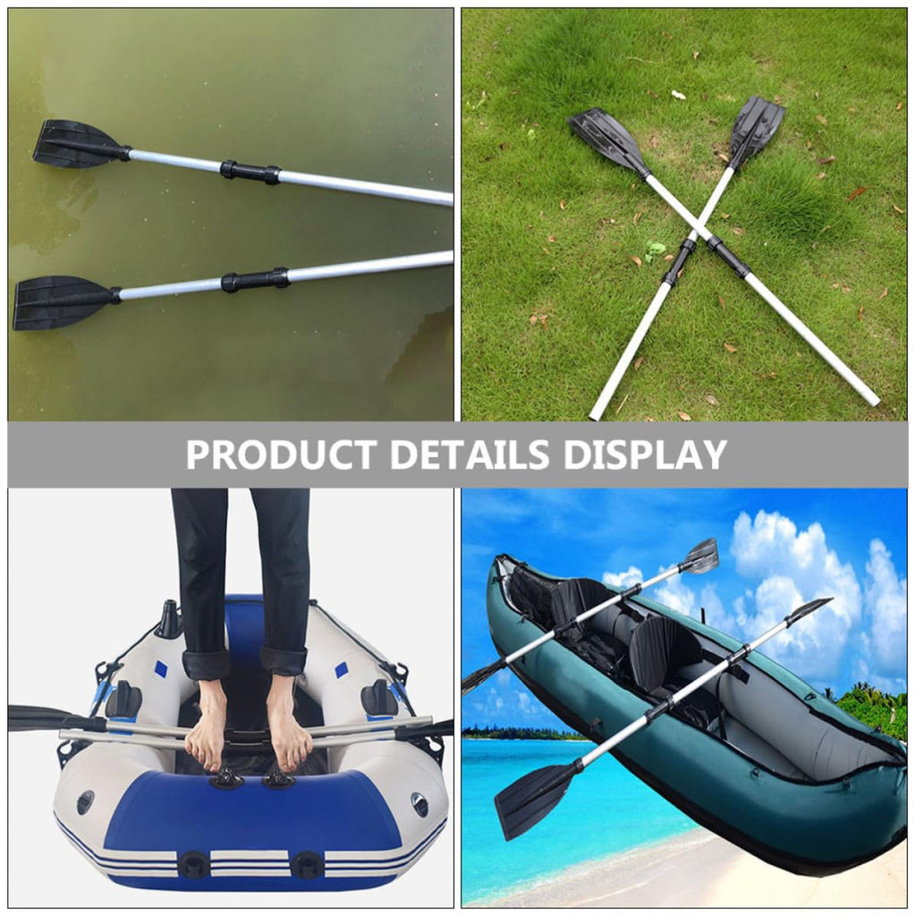 2pcs Adjustable Aluminum Alloy Kayak Paddle Set S402223