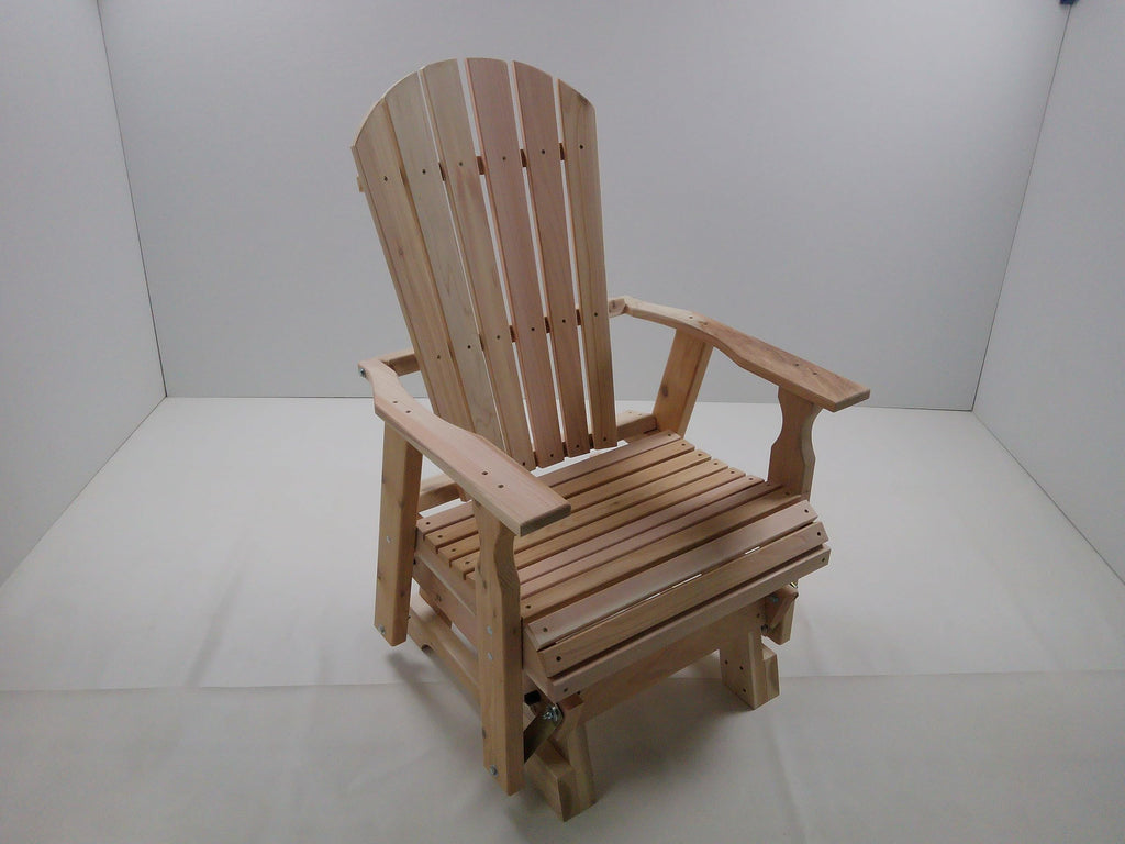 2 Foot Natural Cedar Adirondack-Style Glider Z940