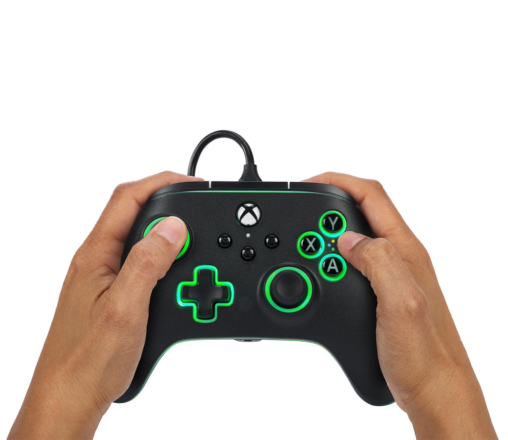 Black Wired Video Game Controller Z743