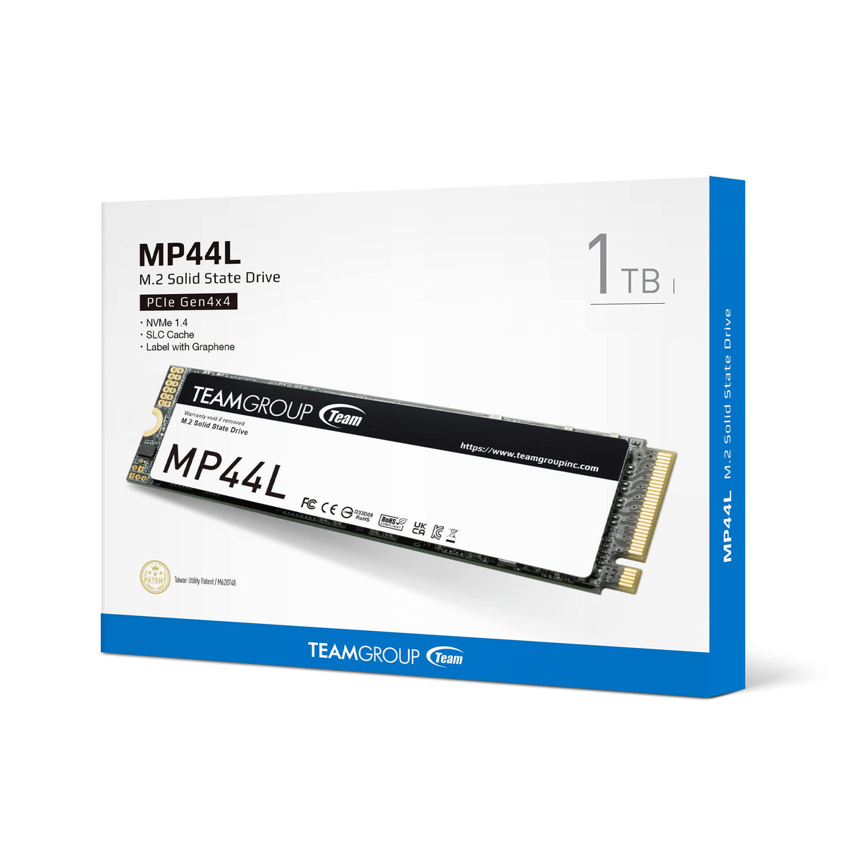 1TB NVMe PCIe Gen 4x4 M.2 2280 SSD O477