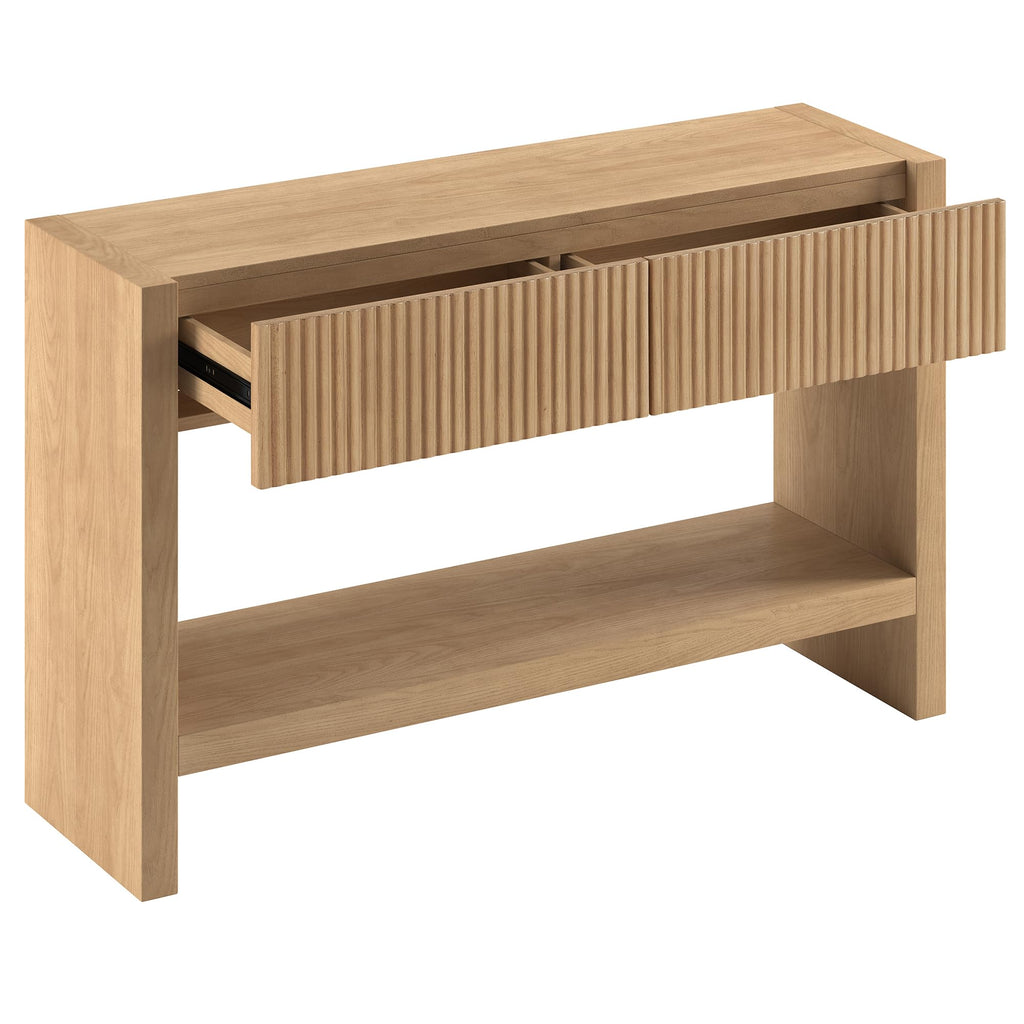 48" Fluted Modern Console Table O823545