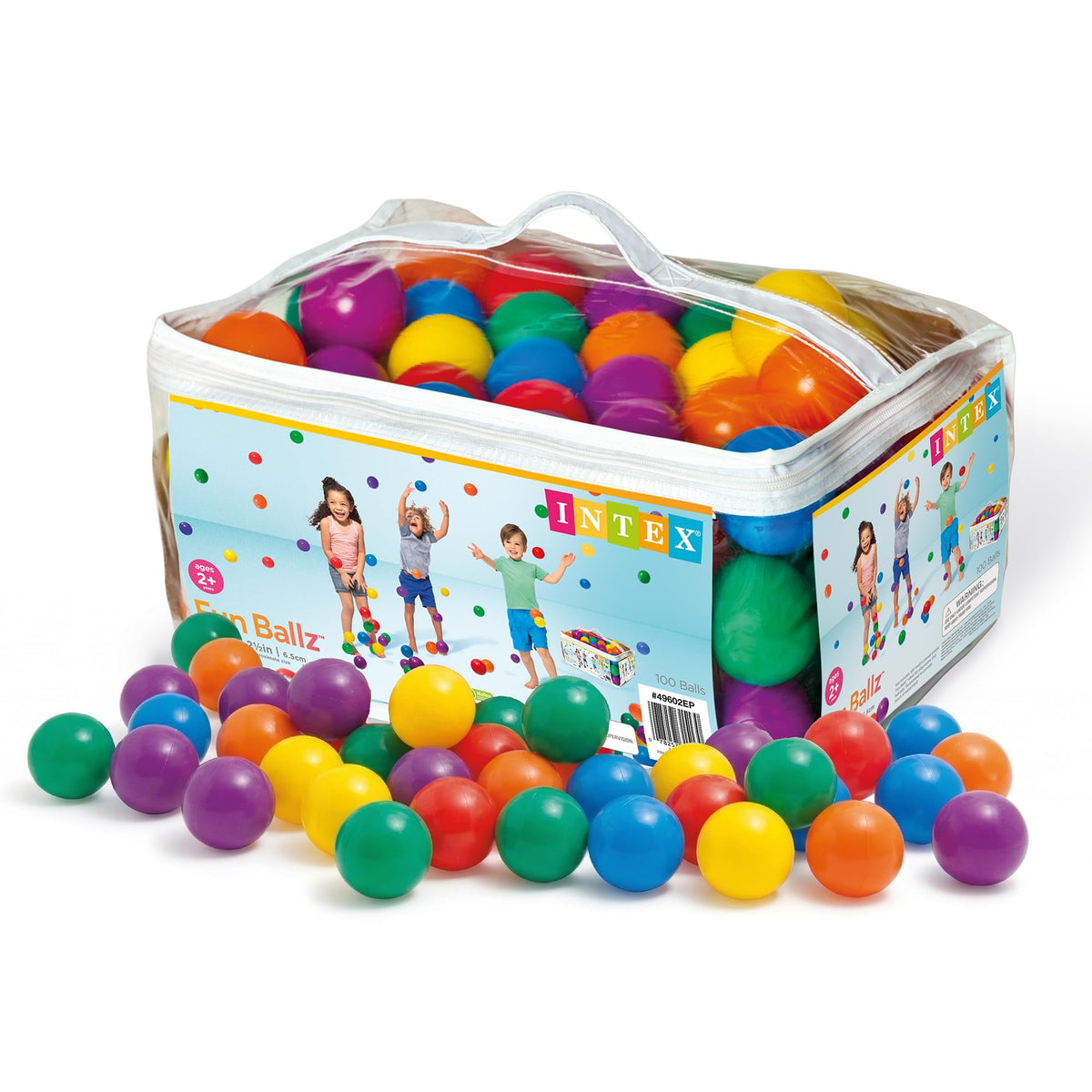 Set of 100 Coloured Balls U262