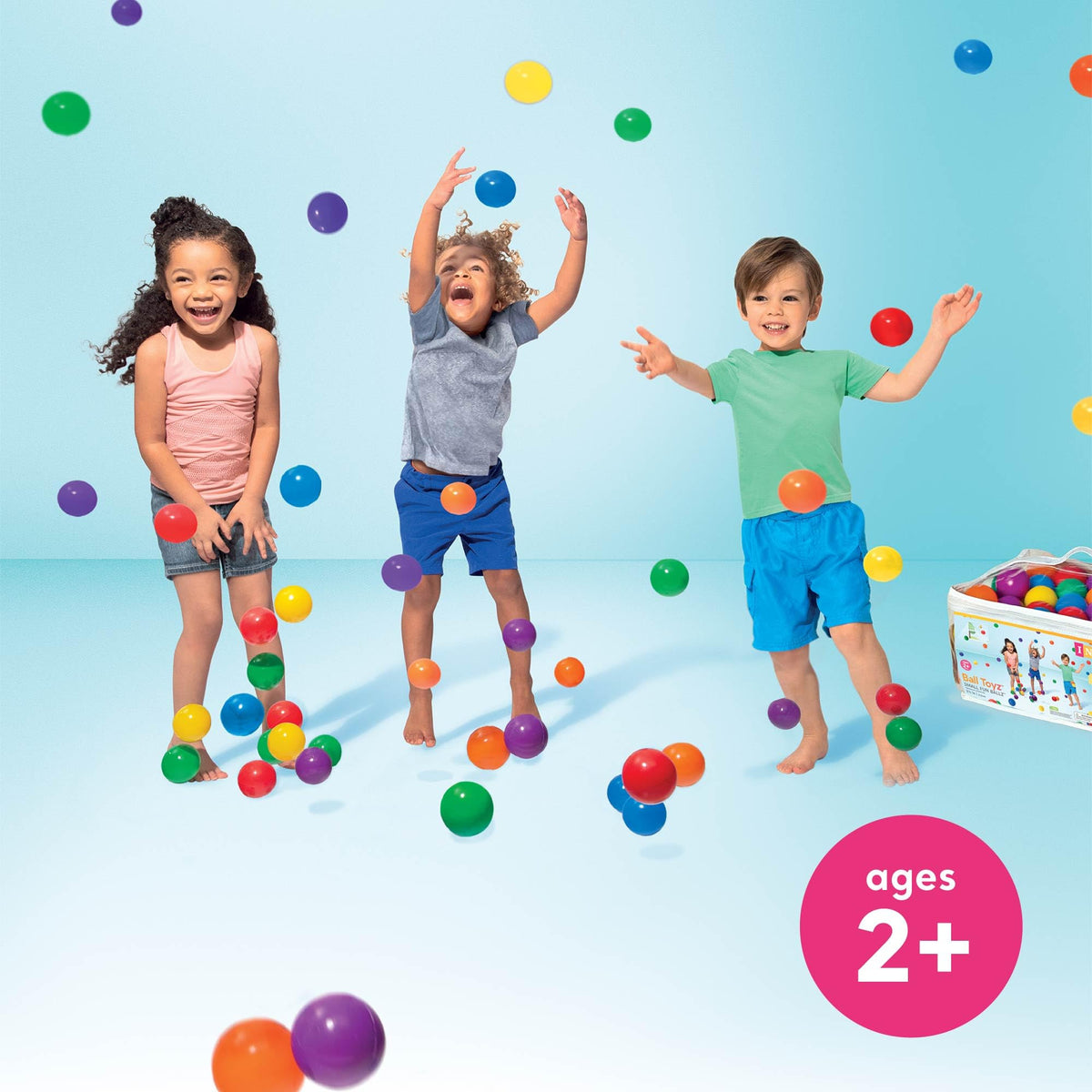 Set of 100 Coloured Balls U262